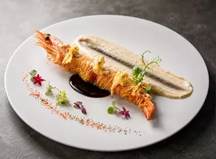 Frozen vannamei hosl kataifi shrimp