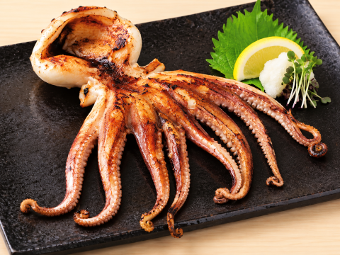 WHOLE, CLEANED DOUBLE SKIN OCTOPUS