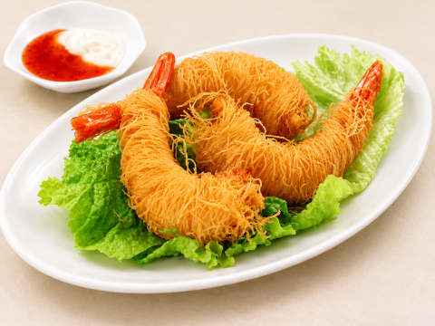 FROZEN VANNAMEI PTO KATAIFI SHRIMP