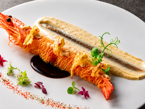 FROZEN VANNAMEI HOSL KATAIFI SHRIMP