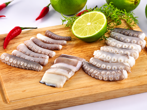 FROZEN CUT POULP SQUID BLOCK